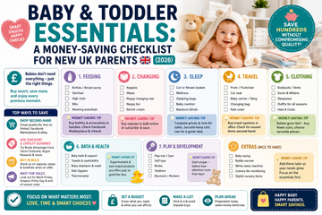 Baby & Toddler Essentials: A Money-Saving Checklist for New UK Parents (2026)
