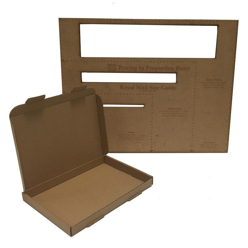 Large Letter Box Suitable for Royal Mail PIP Brown C5 22x16x2 cm Pack of 50 Box