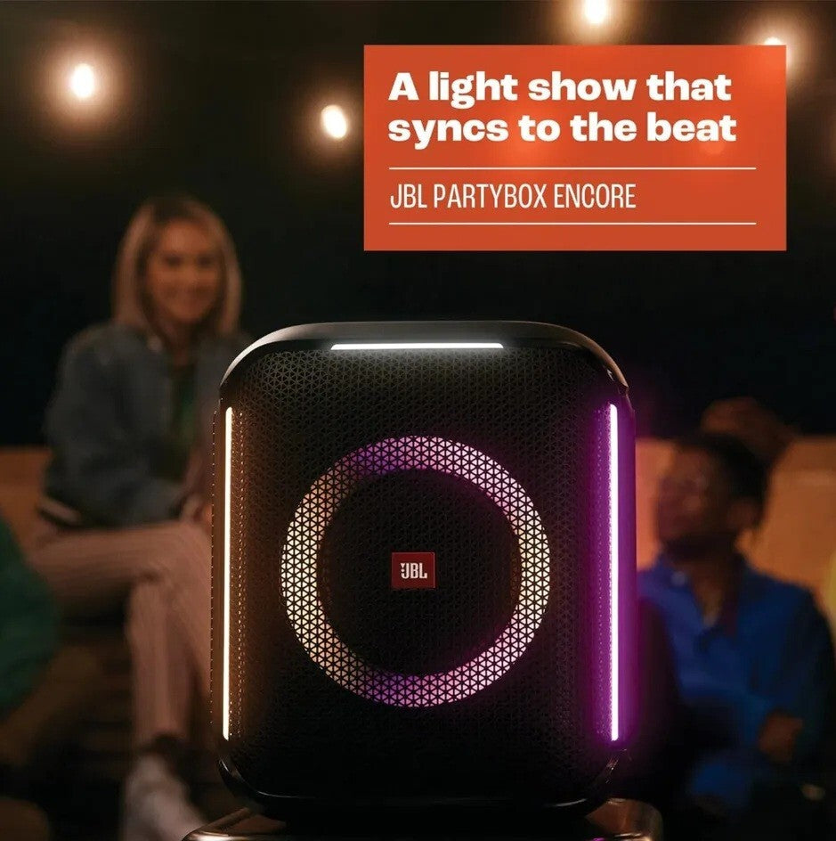 JBL Original Pro Sound Party Box Splash Proof Encore Speaker with Microphone
