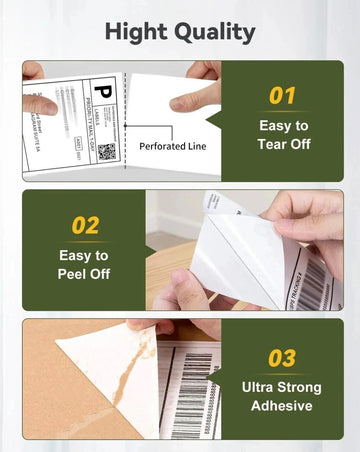 4x6 Thermal Shipping 500 Labels Roll Direct Printer Labels for eBay Royal Mail