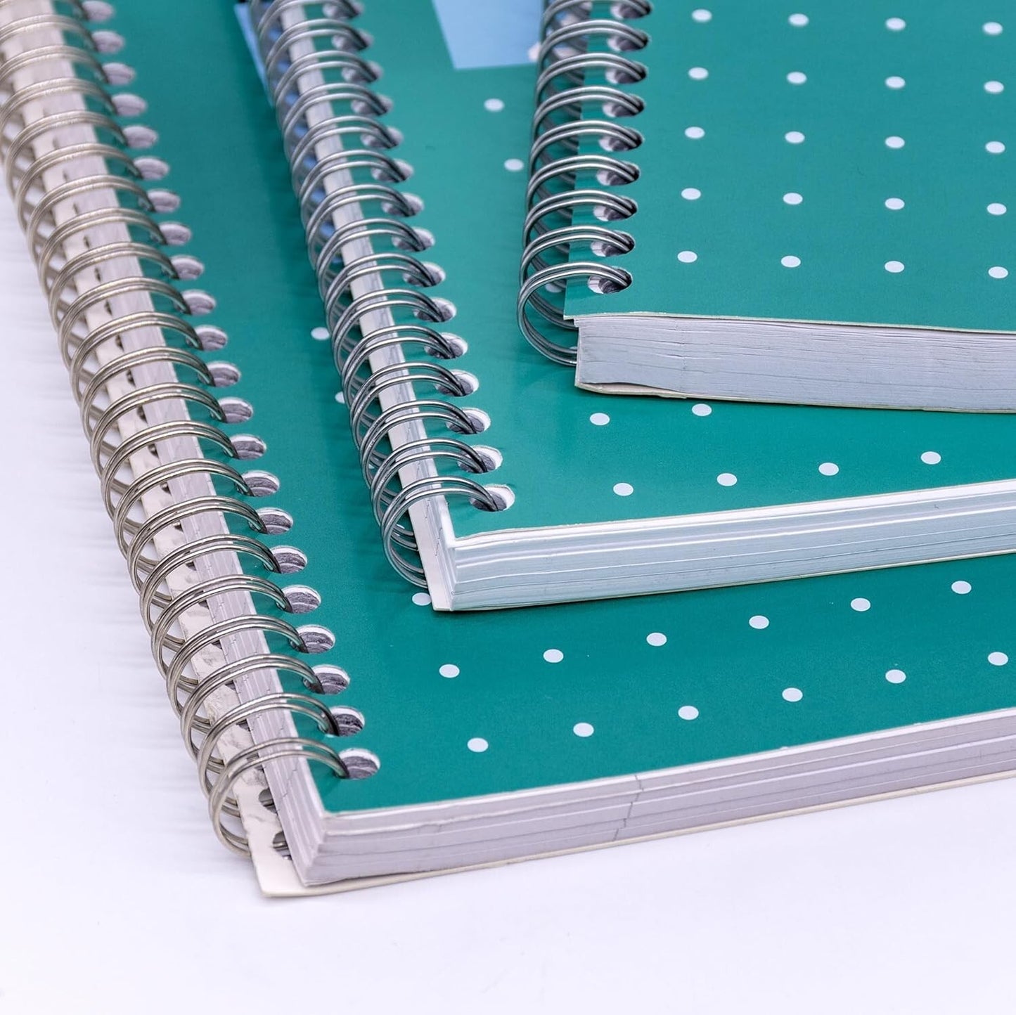 PACK of 6 Pukka Pad A4 Metallic Jotta Notebook 200 Pages Wirebound 8mm 80 GSM
