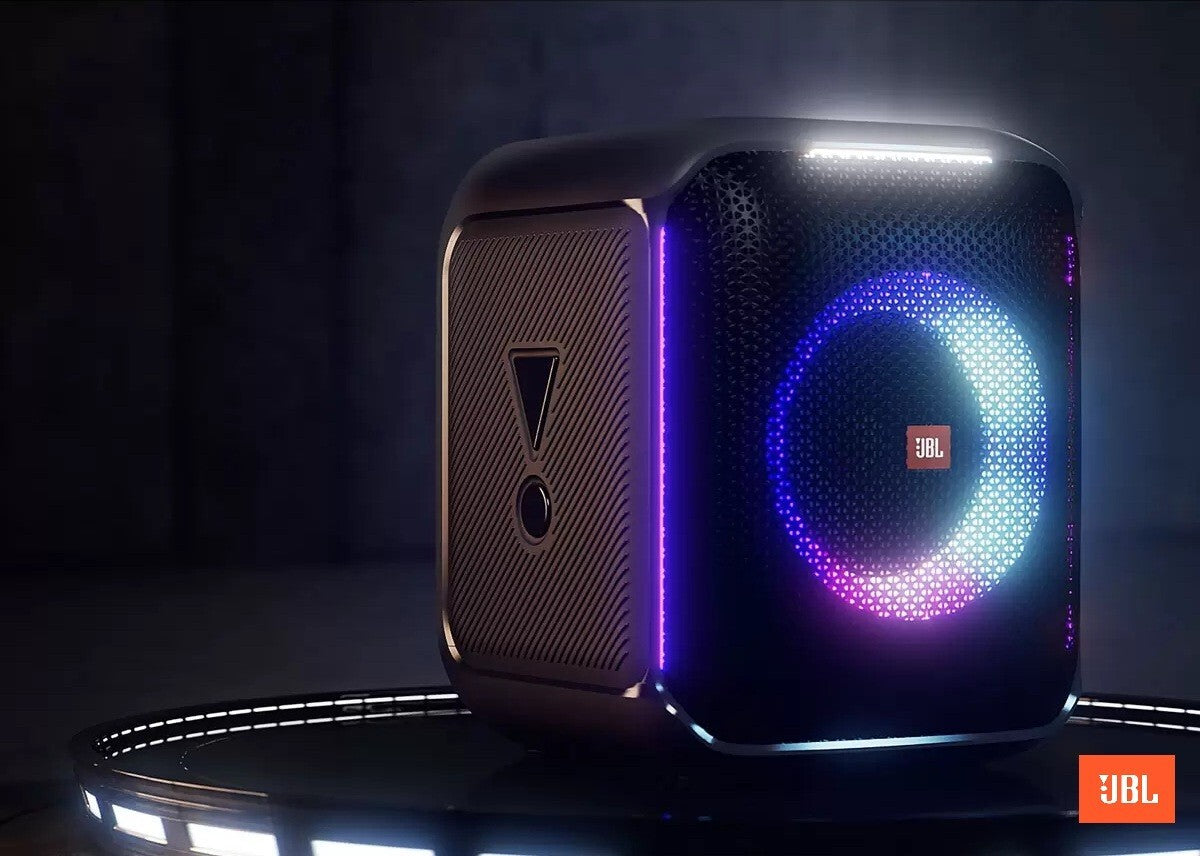 JBL Original Pro Sound Party Box Splash Proof Encore Speaker with Microphone