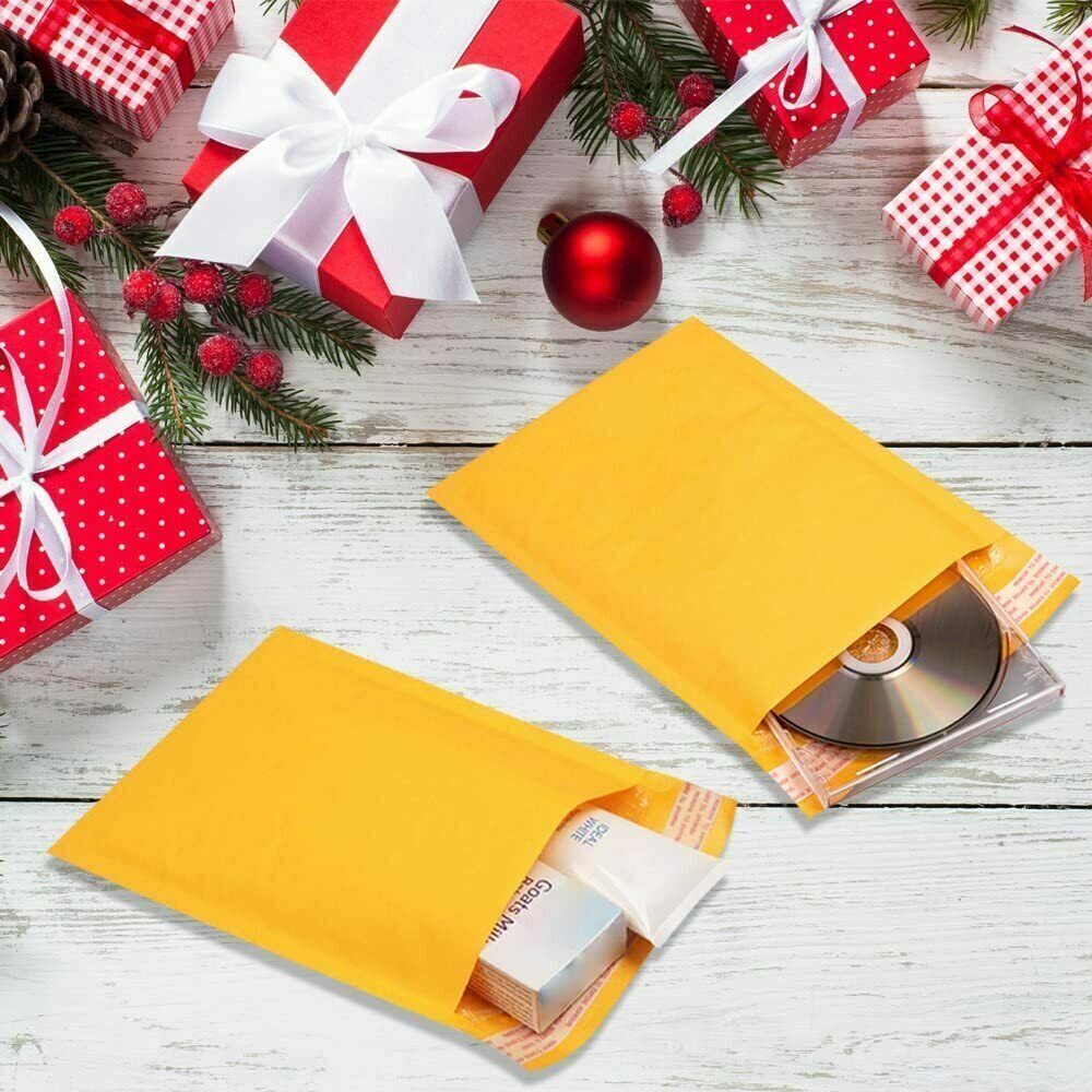 ORIGINAL FEATHERPOST PADDED BUBBLE ENVELOPES MAILER F3 GOLD / BROWN PACKING BAGS