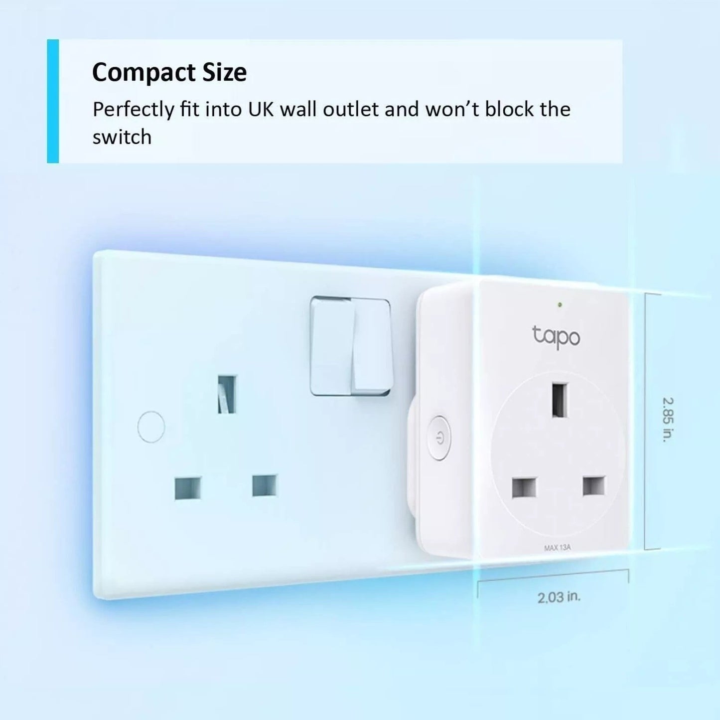 TP Link Tapo MiniSmart Plug WiFi Socket P100 4 Pack Works with Alexa Google Home