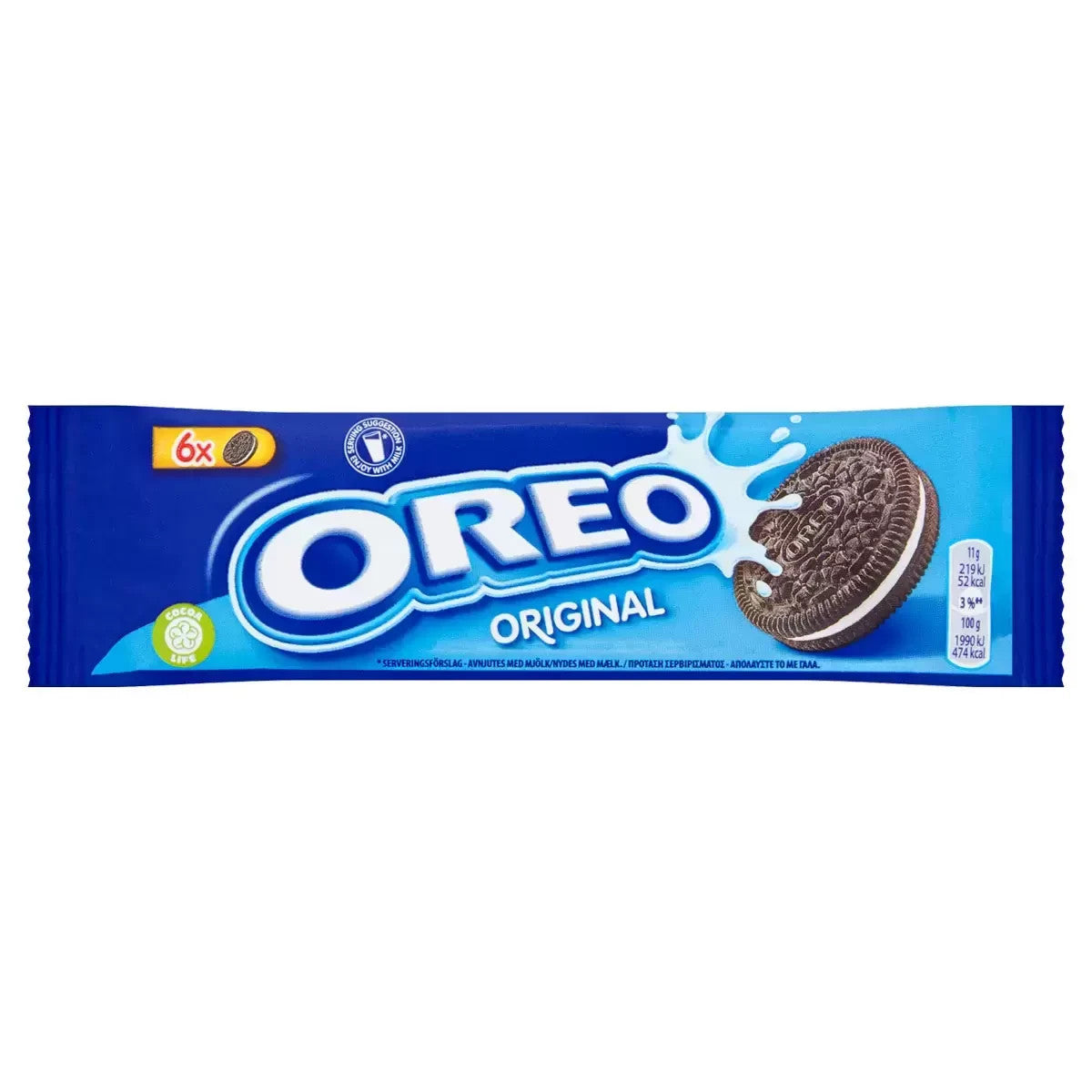 Oreo Original Sandwich Biscuits Snack Pack 20 x 66g Chocolate Flavour Treat