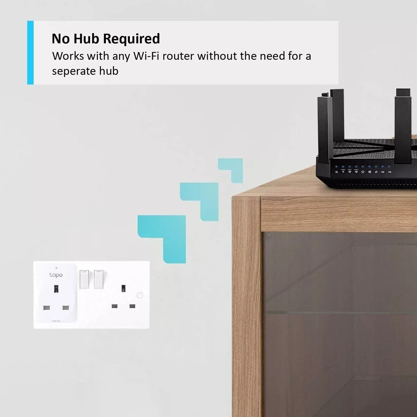 TP Link Tapo MiniSmart Plug WiFi Socket P100 4 Pack Works with Alexa Google Home