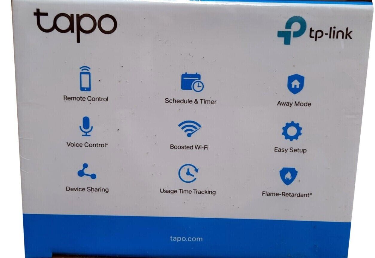 TP Link Tapo Outlet Works With Google Amazon Alexa Mini Smart Wi-Fi Socket 4 Pcs