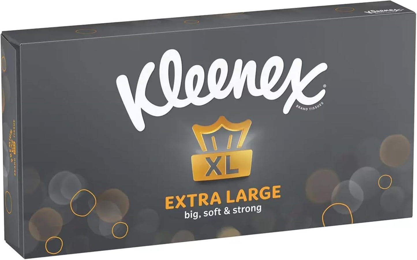 Kleenex Extra Large 2Ply Facial Tissues 6 Boxes x90 Sheets Strong Soft Comfort