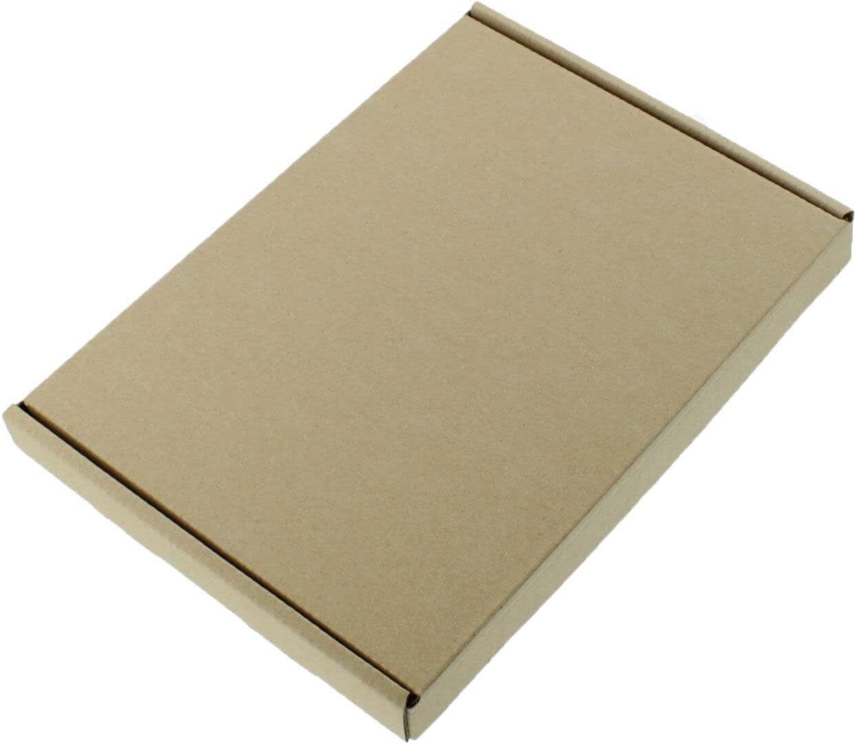 Large Letter Box Suitable for Royal Mail PIP Brown C5 22x16x2 cm Pack of 50 Box