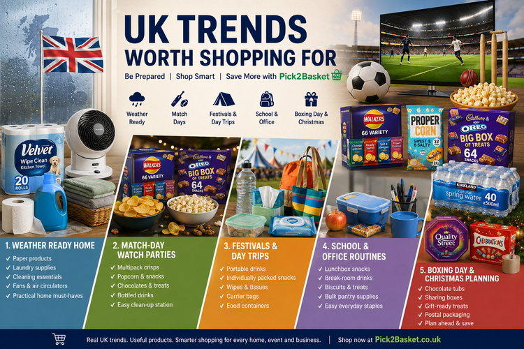 UK Trending Essentials 2026 | Pick2Basket