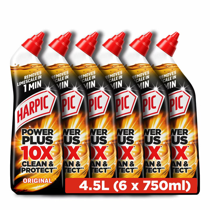 Harpic Power Plus Toilet Cleaner 6 x 750ml