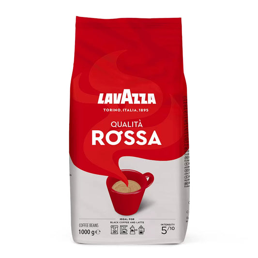 Lavazza Qualità Rossa Coffee Beans 1kg – Full Bodied Roast
