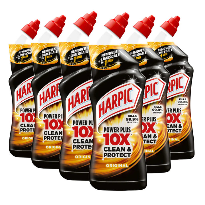 Harpic Power Plus Toilet Cleaner 6 x 750ml