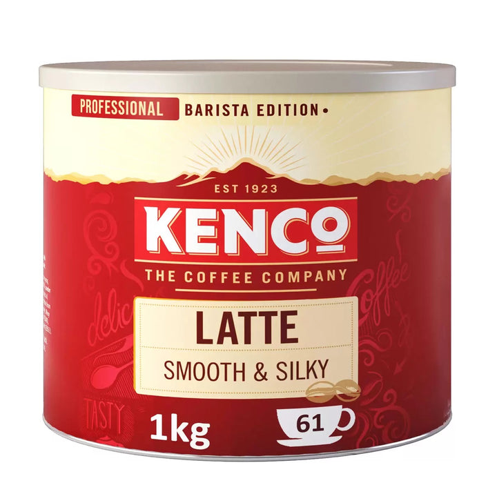 Kenco Latte Instant Coffee 2 x 1kg Tins