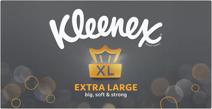 Kleenex Extra Large 2Ply Facial Tissues 6 Boxes  x90 Sheets Strong Soft Comfort