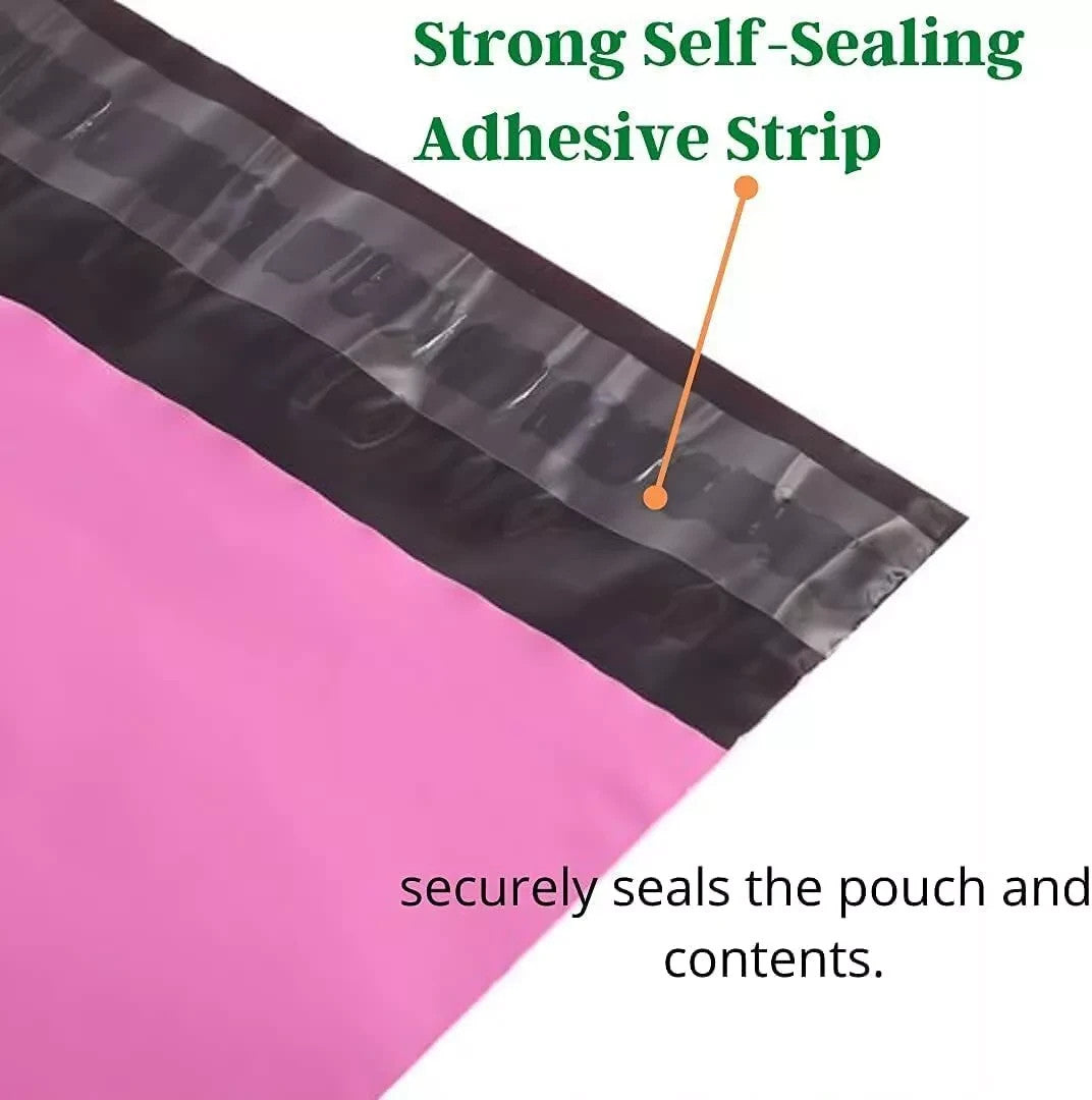 Coloured Mailing Bags Plastic Post Seal Waterproof Strong Parcel All Sizes UK