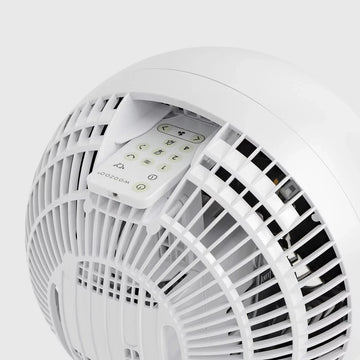 Woozoo Air Circulator Fan White Remote 5 Speeds Quiet Oscillating 38W Timer NEW