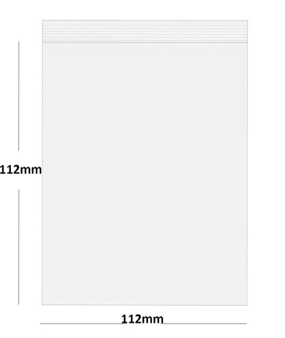 Grip Seal Bags Self Resealable Clear Polythene Poly Plastic Zip Lock All Sizes