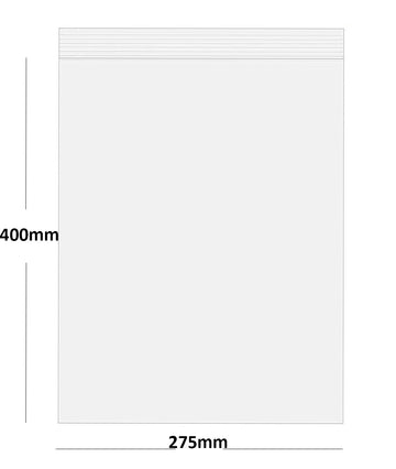 Grip Seal Bags Self Resealable Clear Polythene Poly Plastic Zip Lock All Sizes
