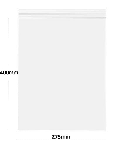 Grip Seal Bags Self Resealable Clear Polythene Poly Plastic Zip Lock All Sizes
