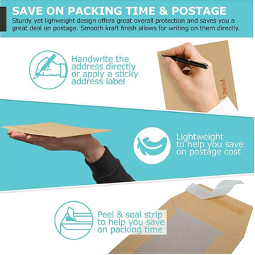 100 C4 A4 Brown Manilla Envelopes 324x229mm Self Seal 90gsm Strong *OFFER*