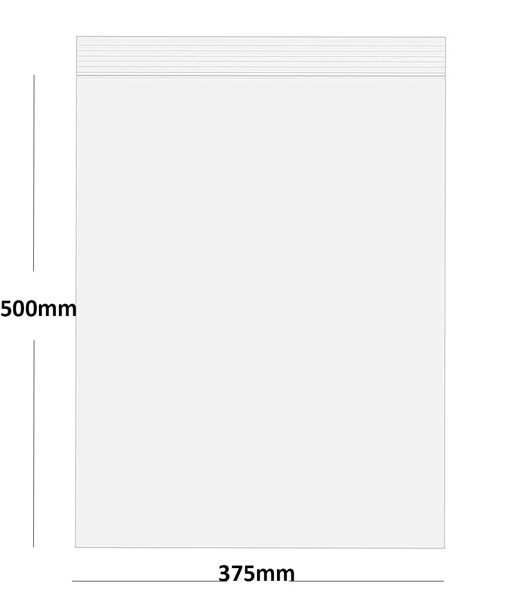 Grip Seal Bags Self Resealable Clear Polythene Poly Plastic Zip Lock All Sizes