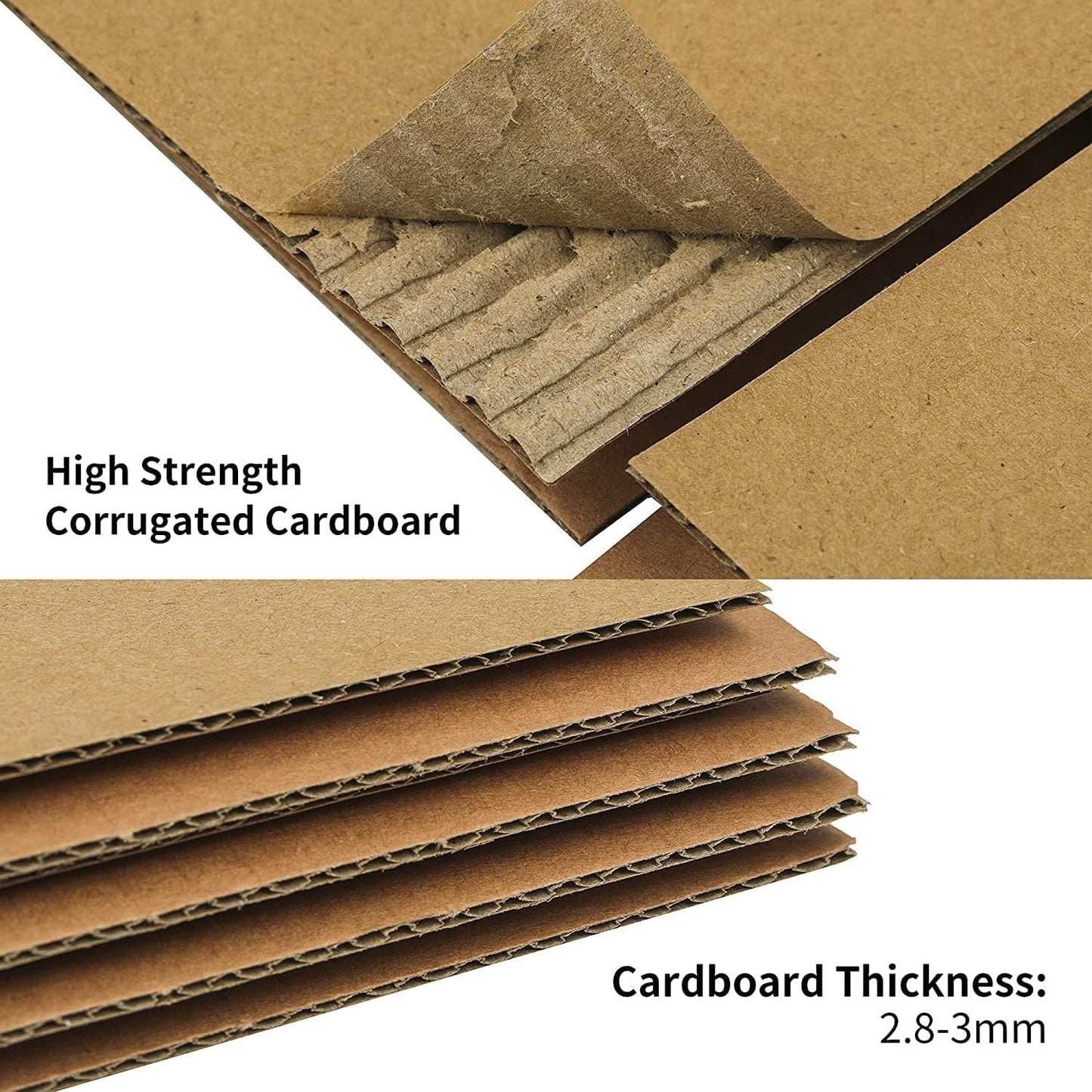 Single Wall 10x8x6" Boxes High Quality Postal Mailing Cardboard Packaging Carton