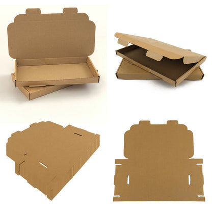 ROYAL MAIL PIP LARGE LETTER MAIL CARDBOARD POSTAL BOXES BROWN SIZE C4 C5 C6 DL