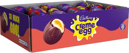 Cadbury Milk Chocolate Creme Eggs Bulk Pack Perfect for Easter Egg Hunts 40gx 48