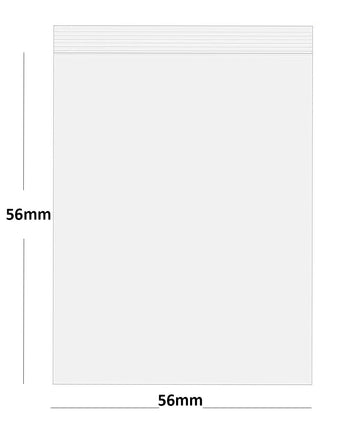 Grip Seal Bags Self Resealable Clear Polythene Poly Plastic Zip Lock All Sizes