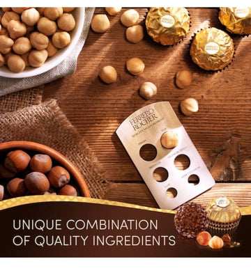 Ferrero Rocher 48 Piece Chocolate Gift Box 600g Milk Chocolate Hazelnut Pralines