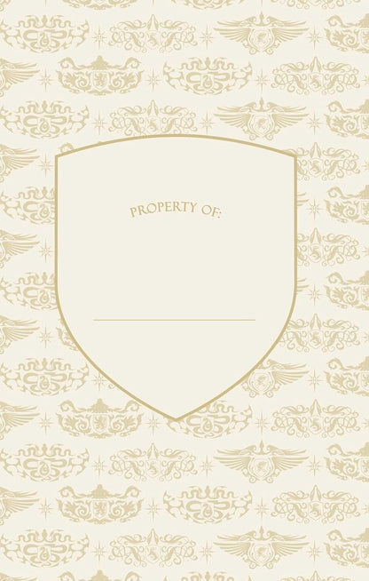 Harry Potter Hogwarts Crest Hardcover Insight Editions premium Journal 192 Pages