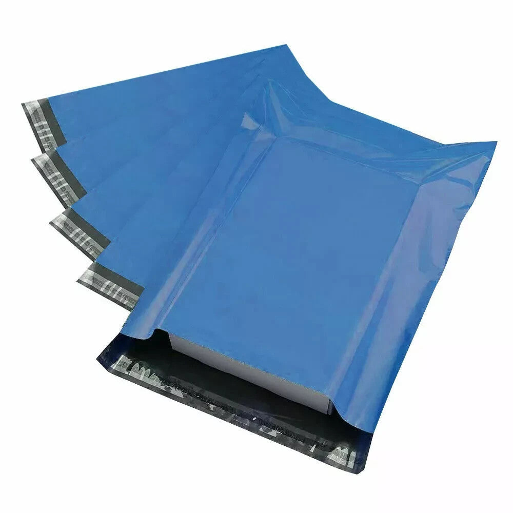 Coloured Mailing Bags Plastic Post Seal Waterproof Strong Parcel All Sizes UK