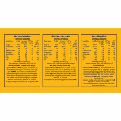 Fox's Mini Biscuit Variety Box, 60 Pack