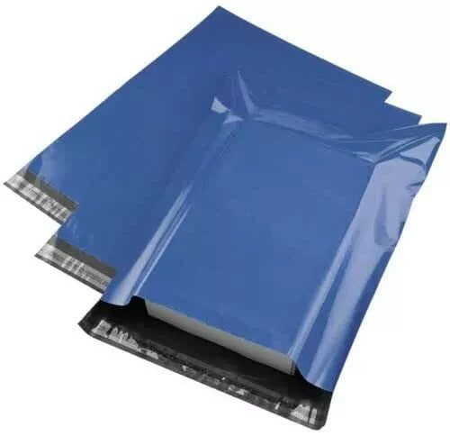 Coloured Mailing Bags Plastic Post Seal Waterproof Strong Parcel All Sizes UK