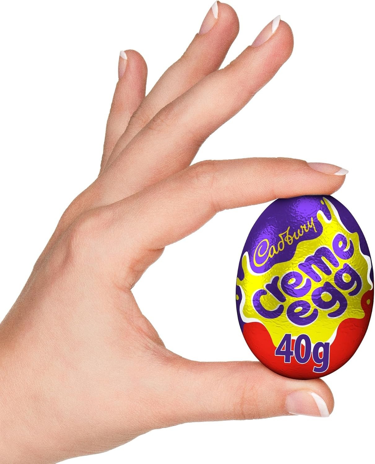 Cadbury Milk Chocolate Creme Eggs Bulk Pack Perfect for Easter Egg Hunts 40gx 48