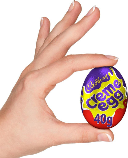 Cadbury Milk Chocolate Creme Eggs Bulk Pack Perfect for Easter Egg Hunts 40gx 48