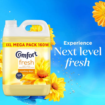Comfort Fresh Sunshiny Days Fabric Conditioner Softener with Motion-Activat<wbr/>ed Fr