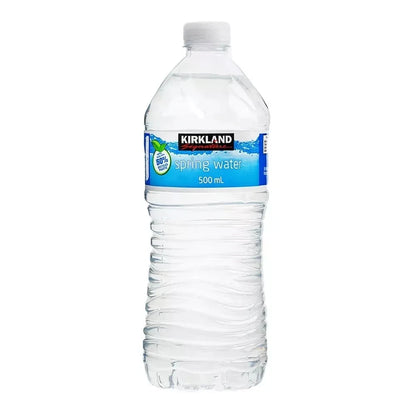Bulk Kirkland Spring Still Bottled Water 40 x 500ml Water Multipack, Fresh Water