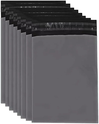 50 Grey Postal Mailing Bags 10x14 Inch 250x350mm Self Seal Postage Parcel Bags