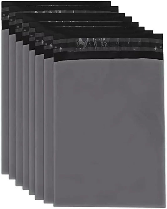 50 Grey Postal Mailing Bags 10x14 Inch 250x350mm Self Seal Postage Parcel Bags