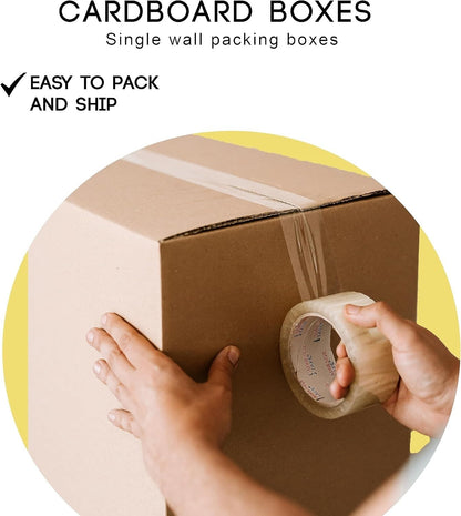 Single Wall 10x8x6" Boxes High Quality Postal Mailing Cardboard Packaging Carton