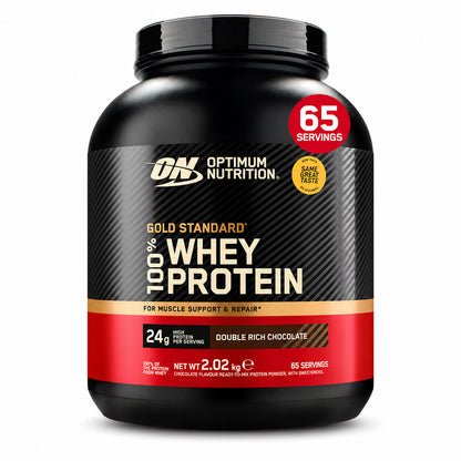 Optimum Nutrition Gold Standard 100% Whey Chocolate or Vanilla Protein Powder