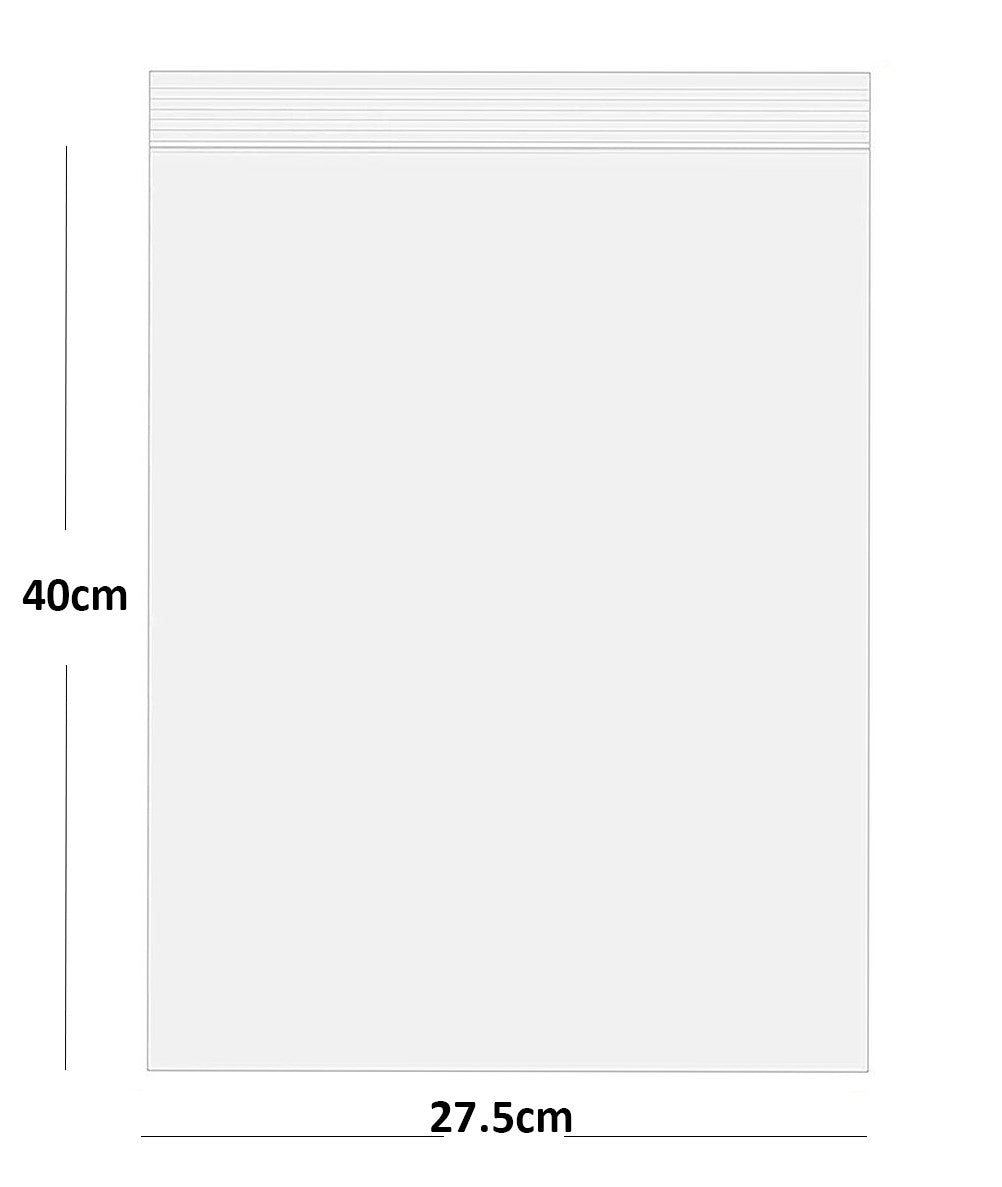 Grip Seal Bags Self Resealable Clear Polythene Poly Plastic Zip Lock All Sizes