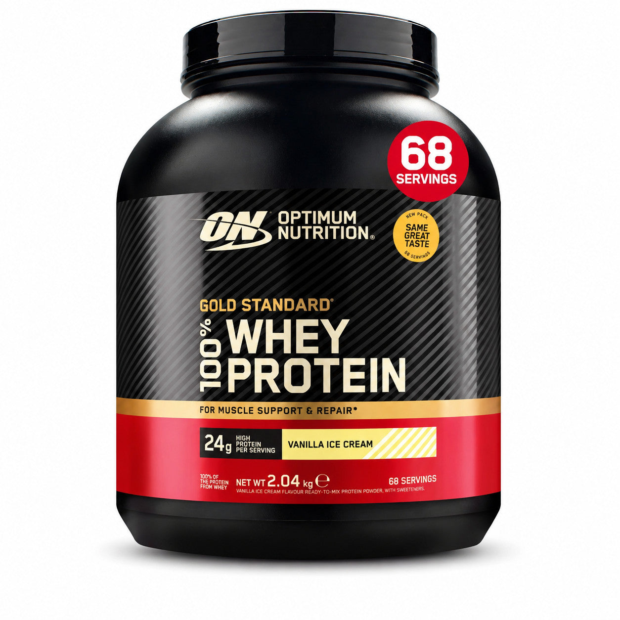 Optimum Nutrition Gold Standard 100% Whey Chocolate or Vanilla Protein Powder