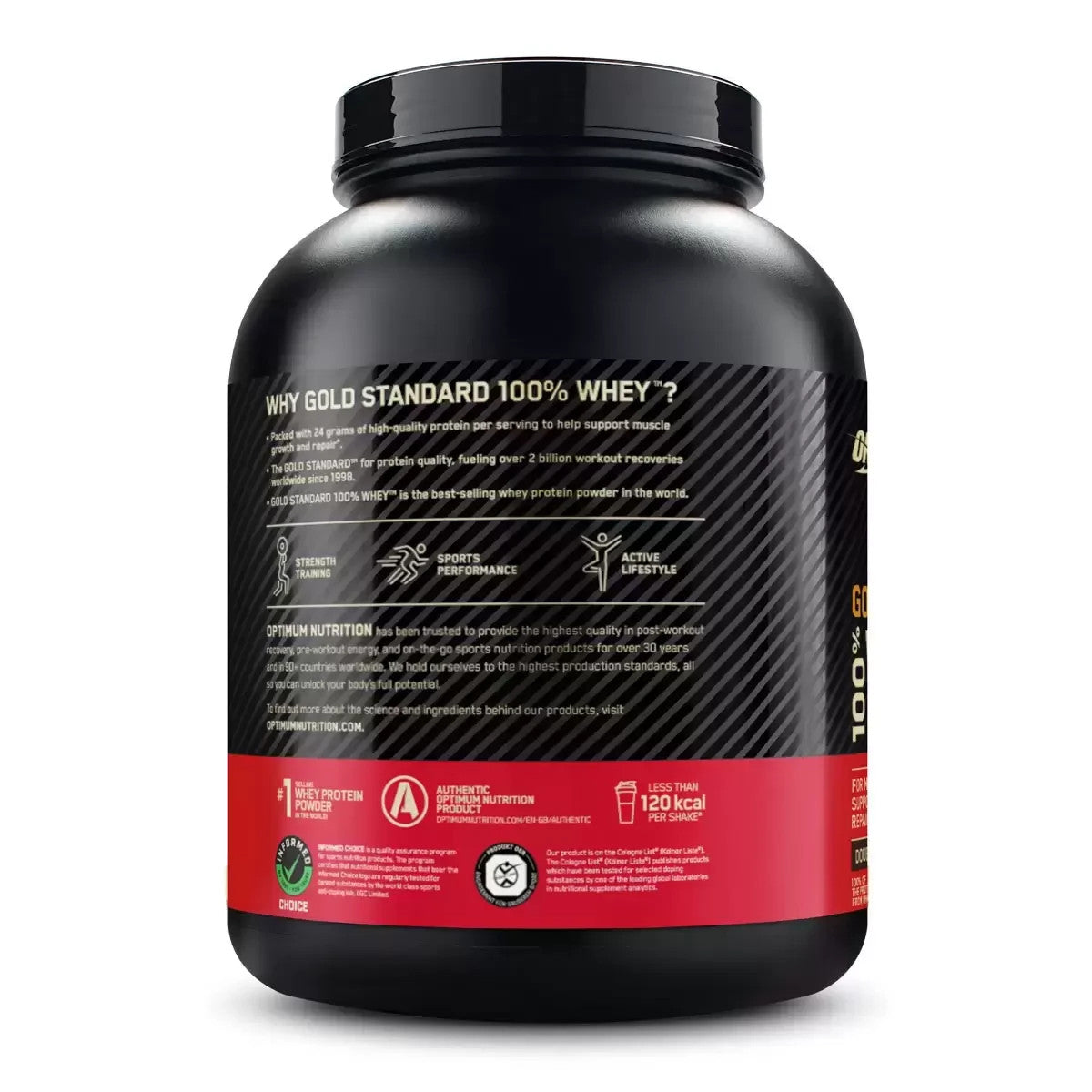 Whey Chocolate and Vanilla Protein Powder Optimum Nutrition Gold Standard 100%