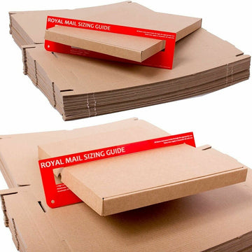 ROYAL MAIL PIP LARGE LETTER MAIL CARDBOARD POSTAL BOXES BROWN SIZE C4 C5 C6 DL
