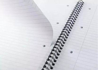 PACK of 6 Pukka Pad A4 Metallic Jotta Notebook 200 Pages Wirebound 8mm 80 GSM