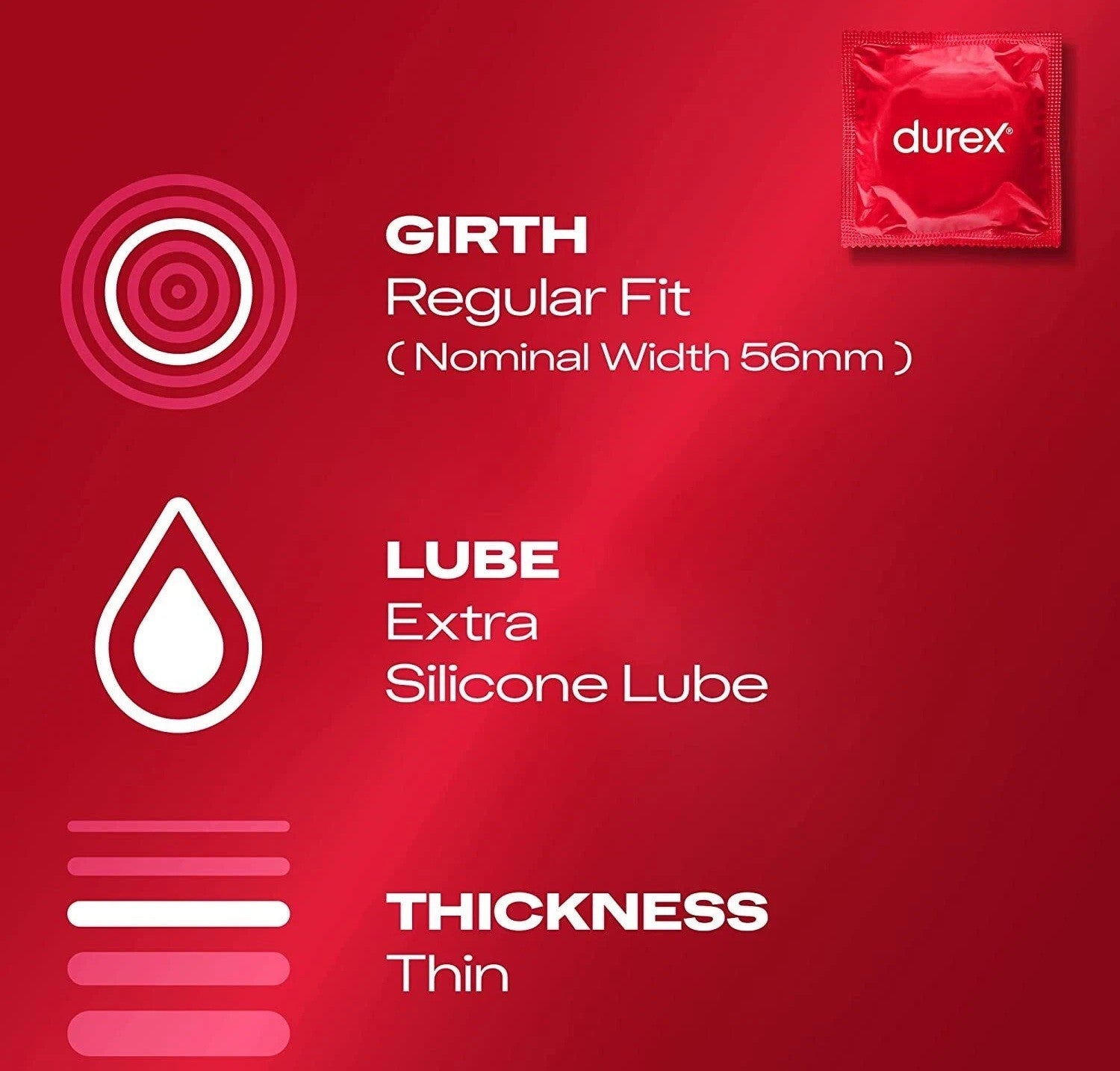 Durex Surprise Me Mixed Condoms Thin Thick Ribbed Dotted Condoms Pack of 40