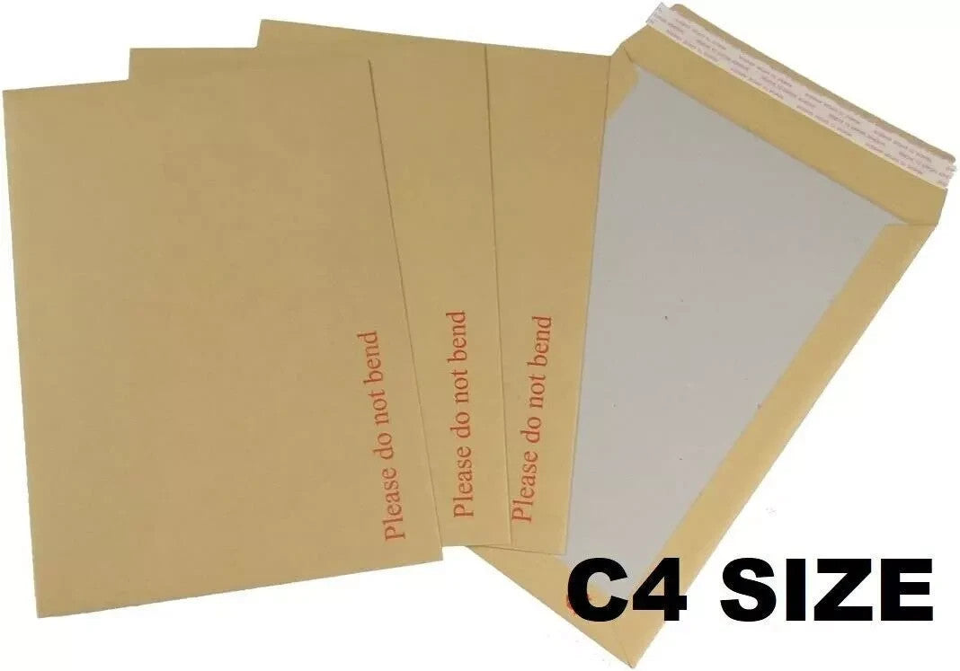 100 C4 A4 Brown Manilla Envelopes 324x229mm Self Seal 90gsm Strong *OFFER*